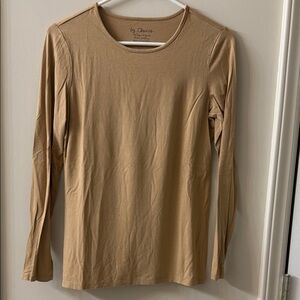 Chico's Classic Beige Long Sleeve Top